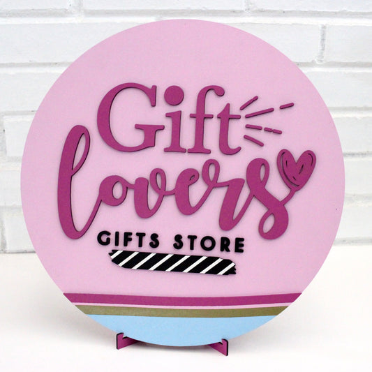 Hablador de MDF pintado